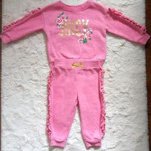 Juicy Couture baby sweatsuit 12 mths